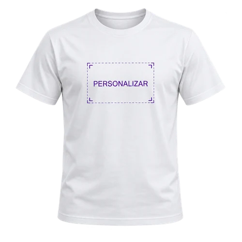 Camiseta para personalizar, em branco, off-white e preto